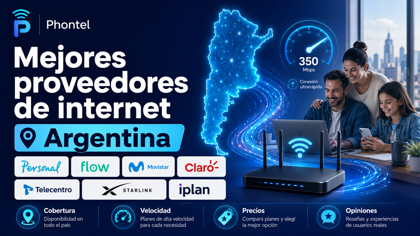 Mejor Empresa de Internet en Argentina 2026: Ranking, Velocidad y Comparativa por Ciudad