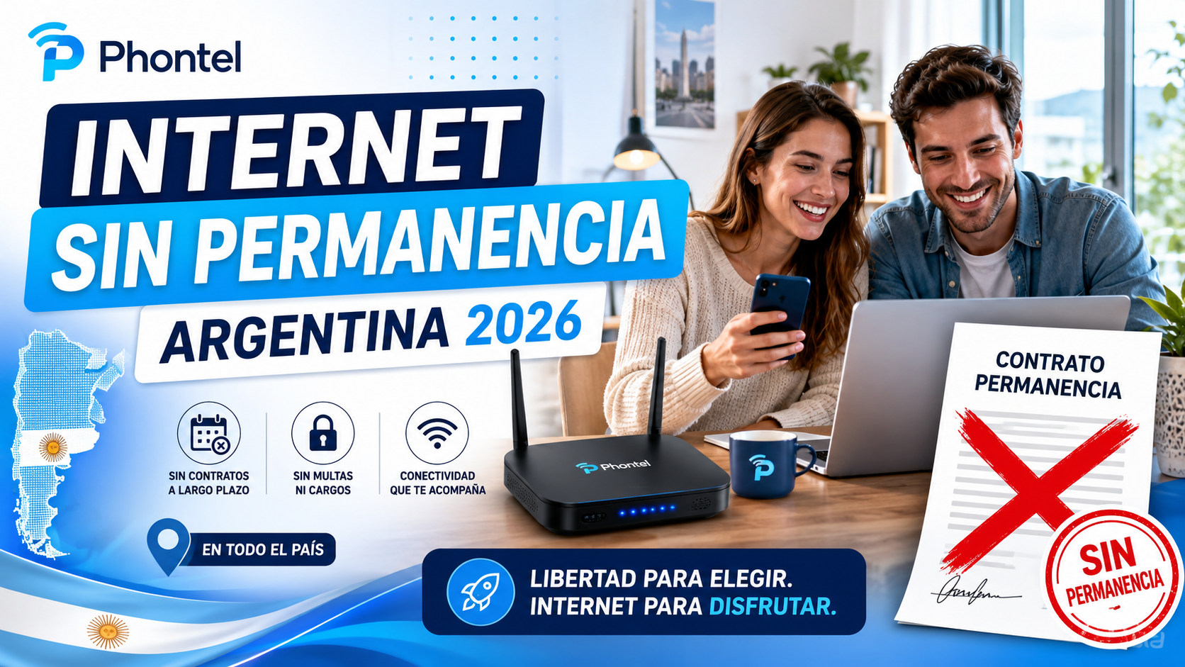 Internet sin permanencia en Argentina 2026: empresas y derechos